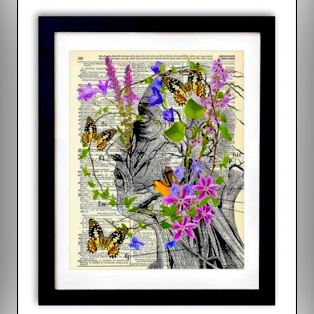 Medical dictionary art decor